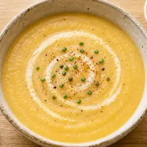Vellutata di cavolfiore e patata dolce